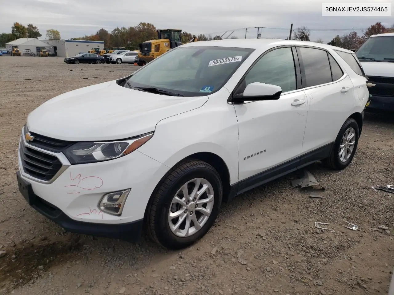 3GNAXJEV2JS574465 2018 Chevrolet Equinox Lt