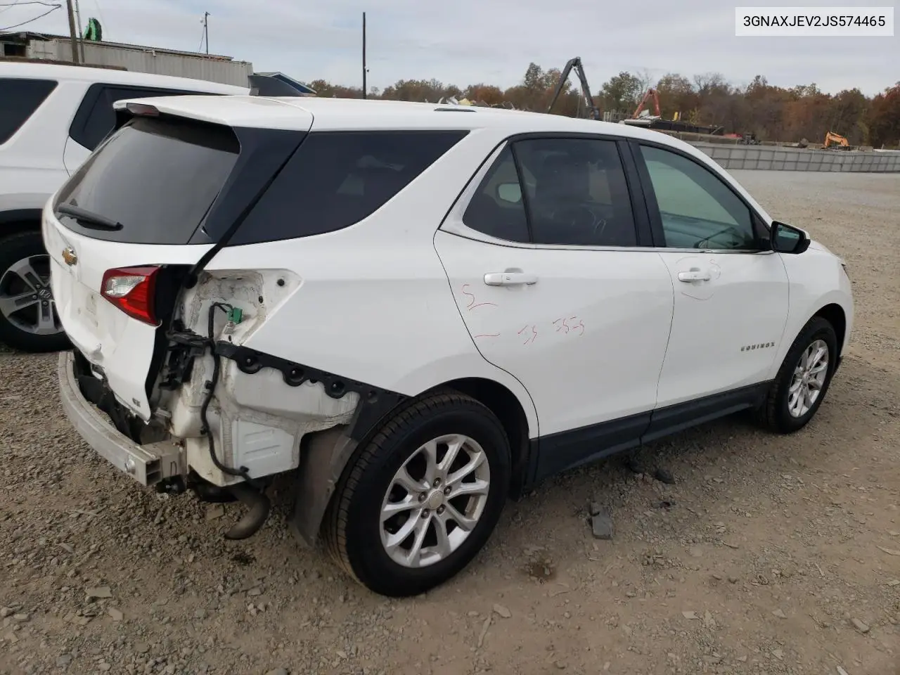 3GNAXJEV2JS574465 2018 Chevrolet Equinox Lt