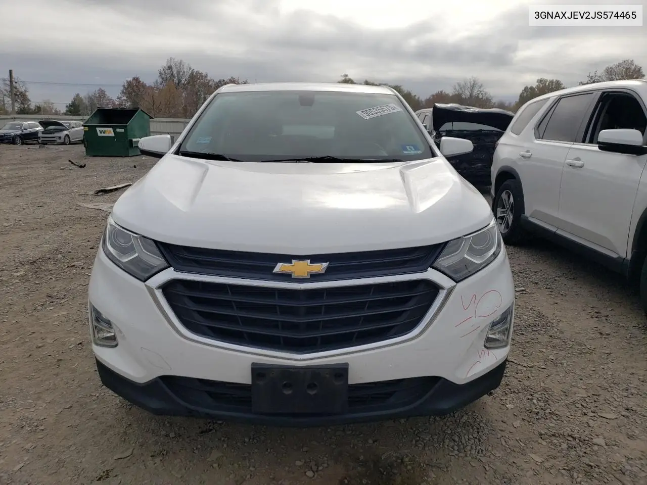 3GNAXJEV2JS574465 2018 Chevrolet Equinox Lt