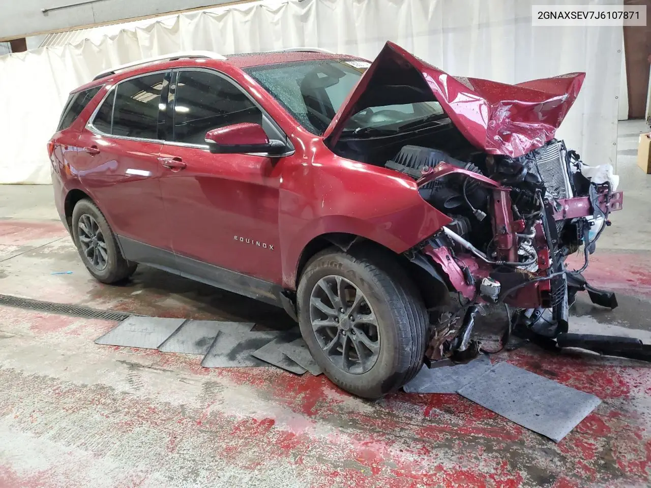 2GNAXSEV7J6107871 2018 Chevrolet Equinox Lt