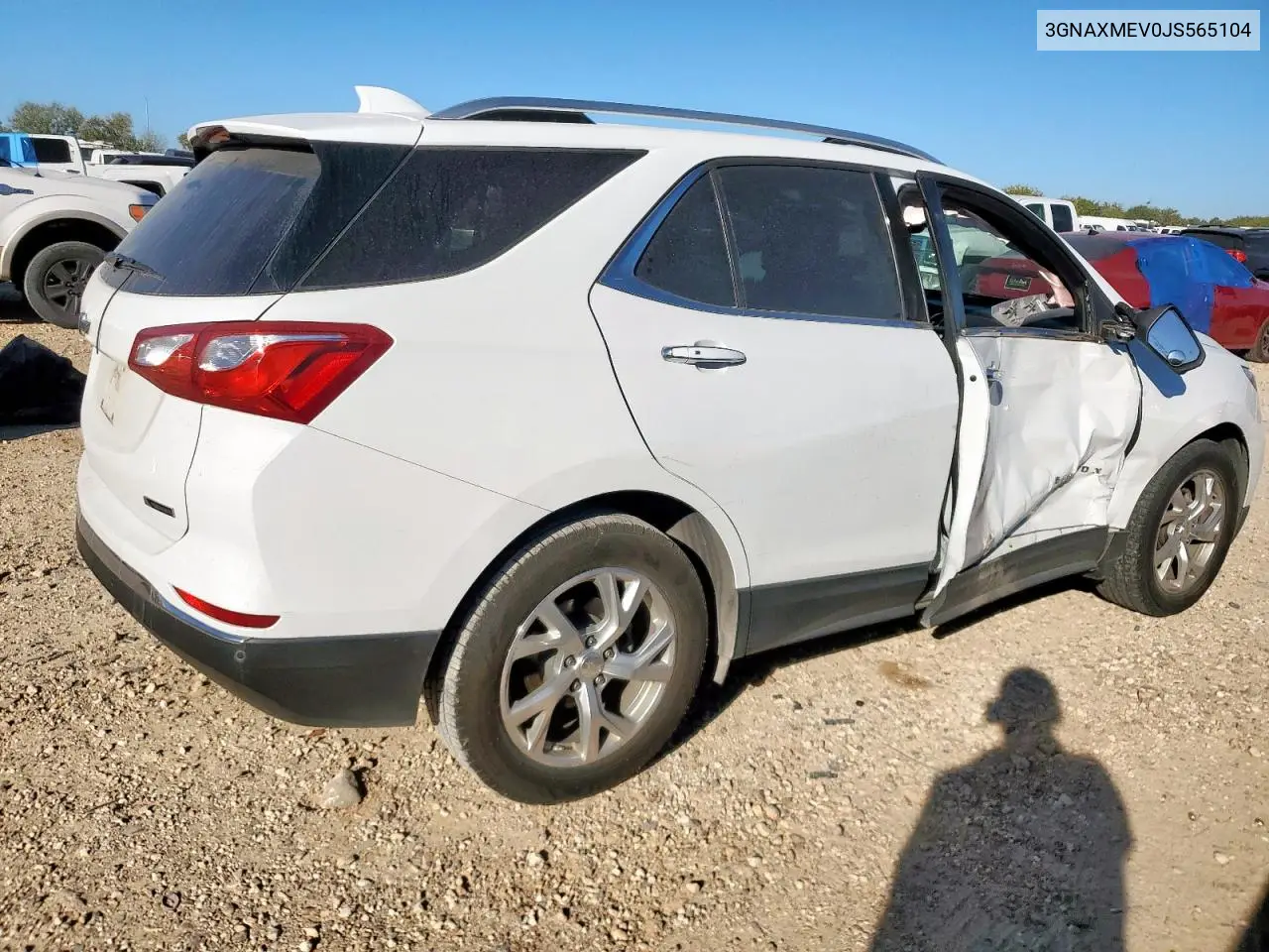 3GNAXMEV0JS565104 2018 Chevrolet Equinox Premier