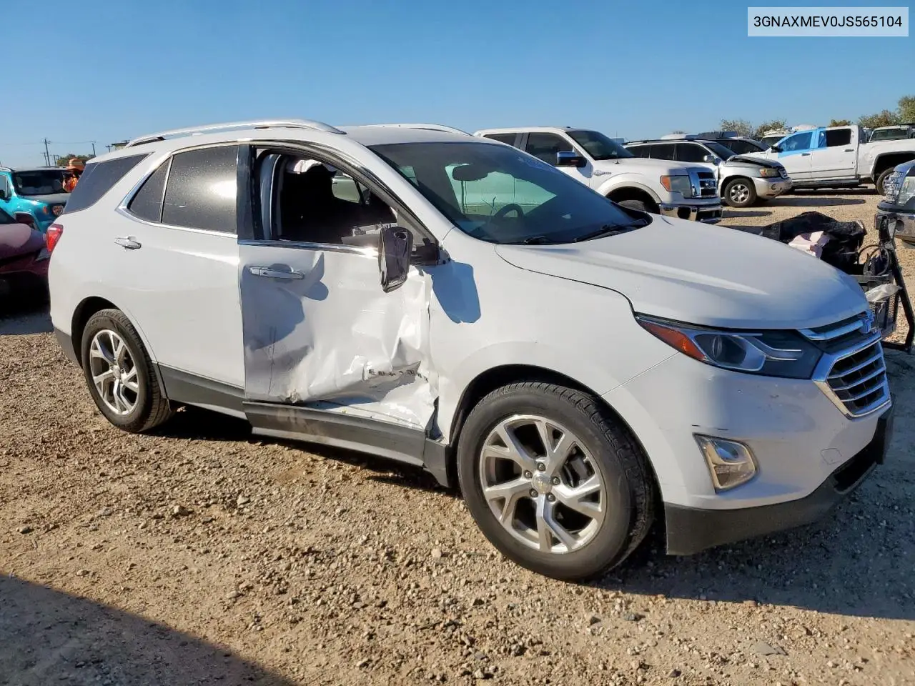 3GNAXMEV0JS565104 2018 Chevrolet Equinox Premier