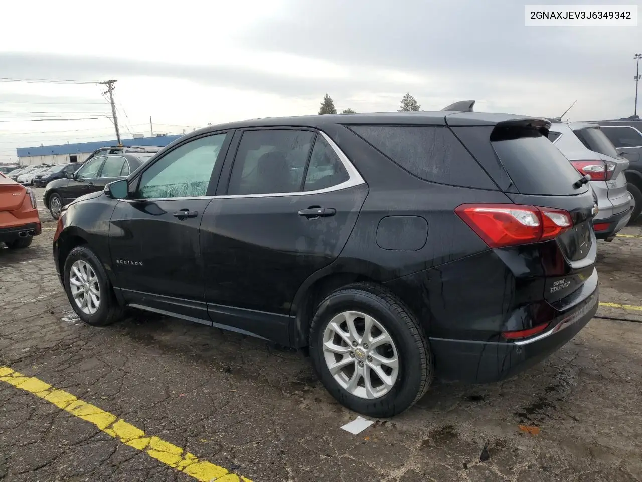 2GNAXJEV3J6349342 2018 Chevrolet Equinox Lt