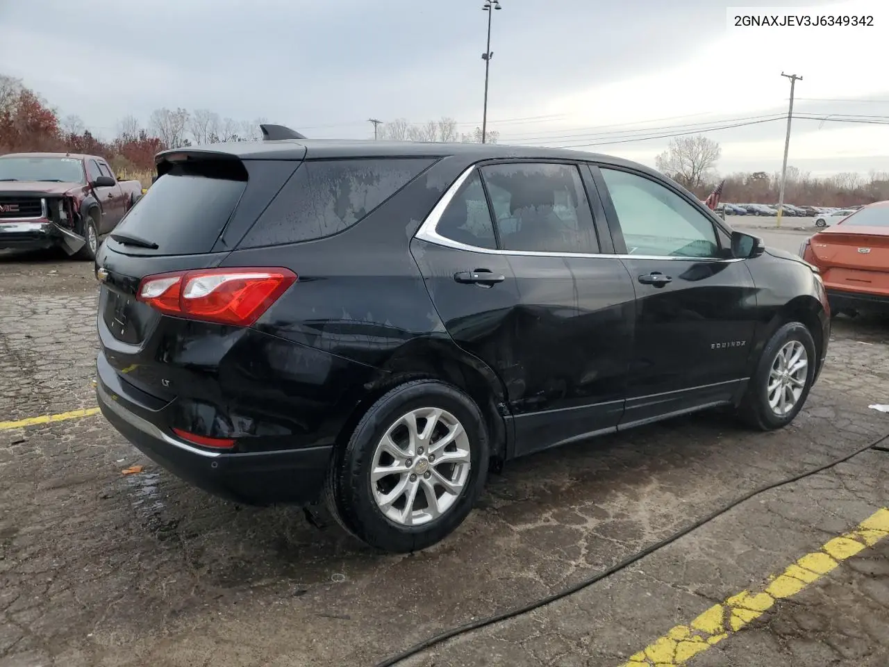 2GNAXJEV3J6349342 2018 Chevrolet Equinox Lt