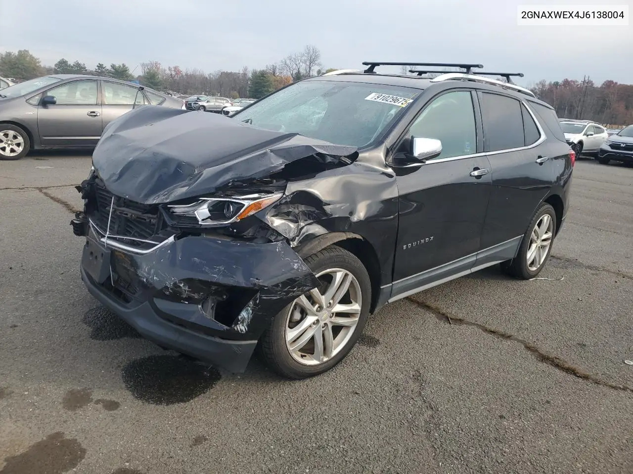 2GNAXWEX4J6138004 2018 Chevrolet Equinox Premier