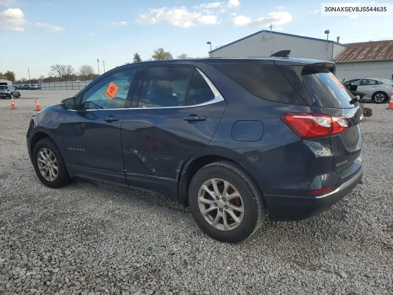 3GNAXSEV8JS544635 2018 Chevrolet Equinox Lt