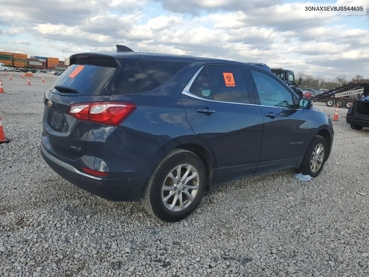3GNAXSEV8JS544635 2018 Chevrolet Equinox Lt