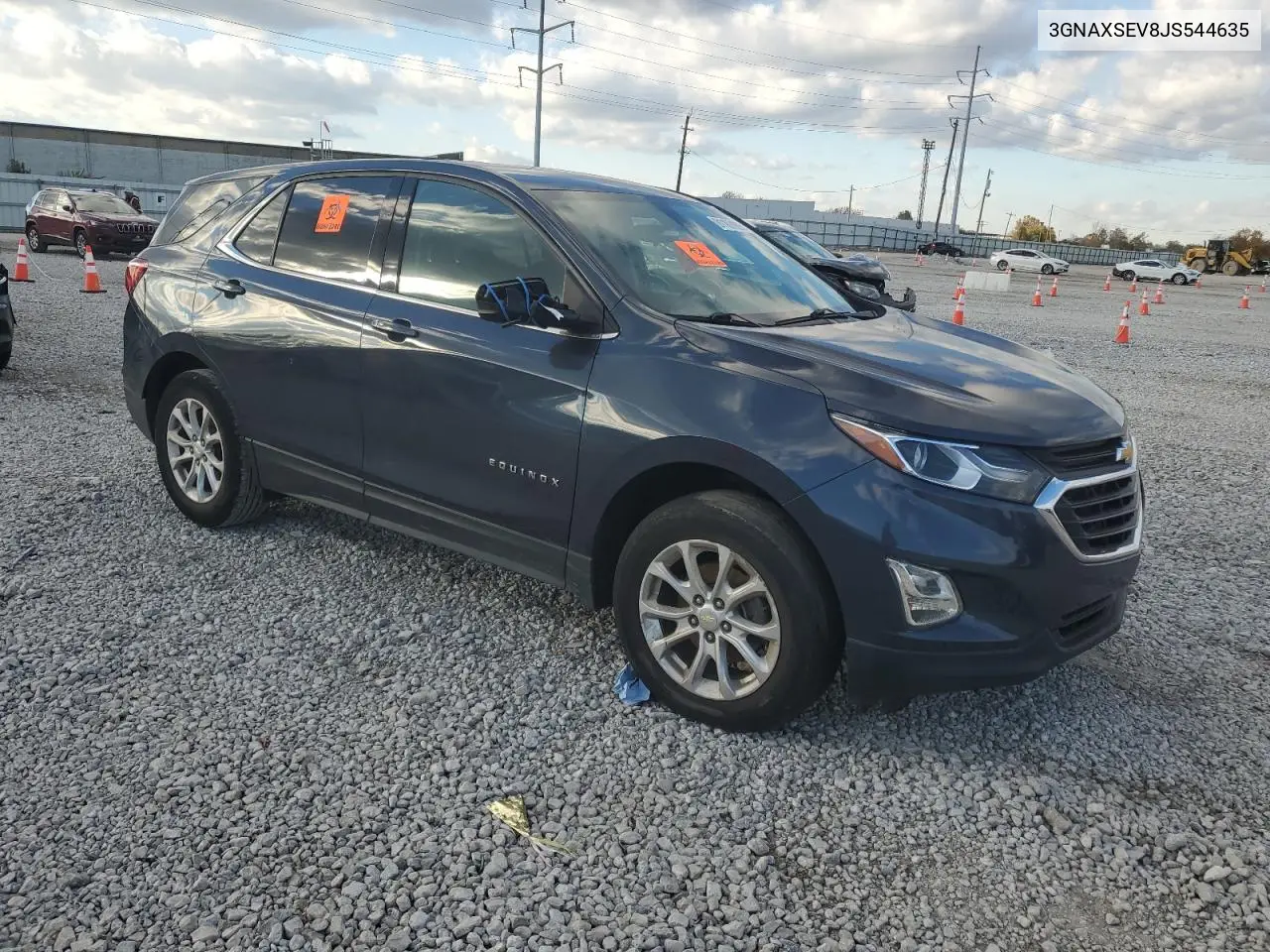3GNAXSEV8JS544635 2018 Chevrolet Equinox Lt