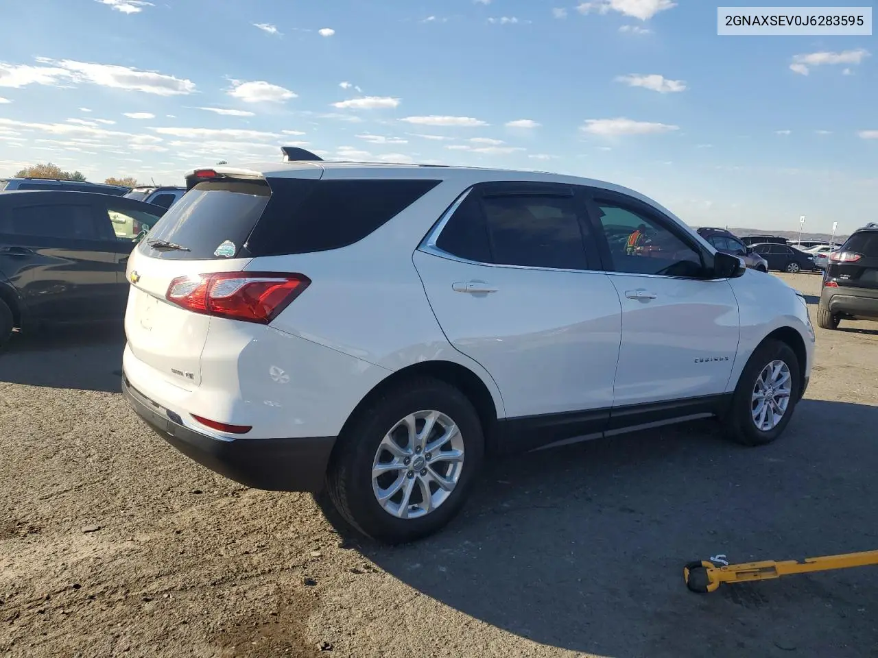2GNAXSEV0J6283595 2018 Chevrolet Equinox Lt