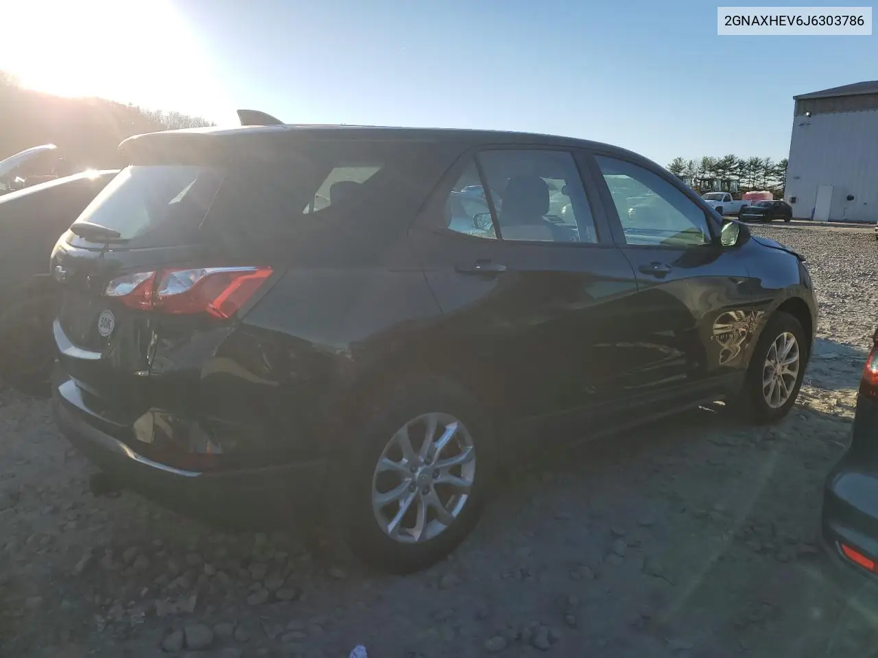 2GNAXHEV6J6303786 2018 Chevrolet Equinox Ls