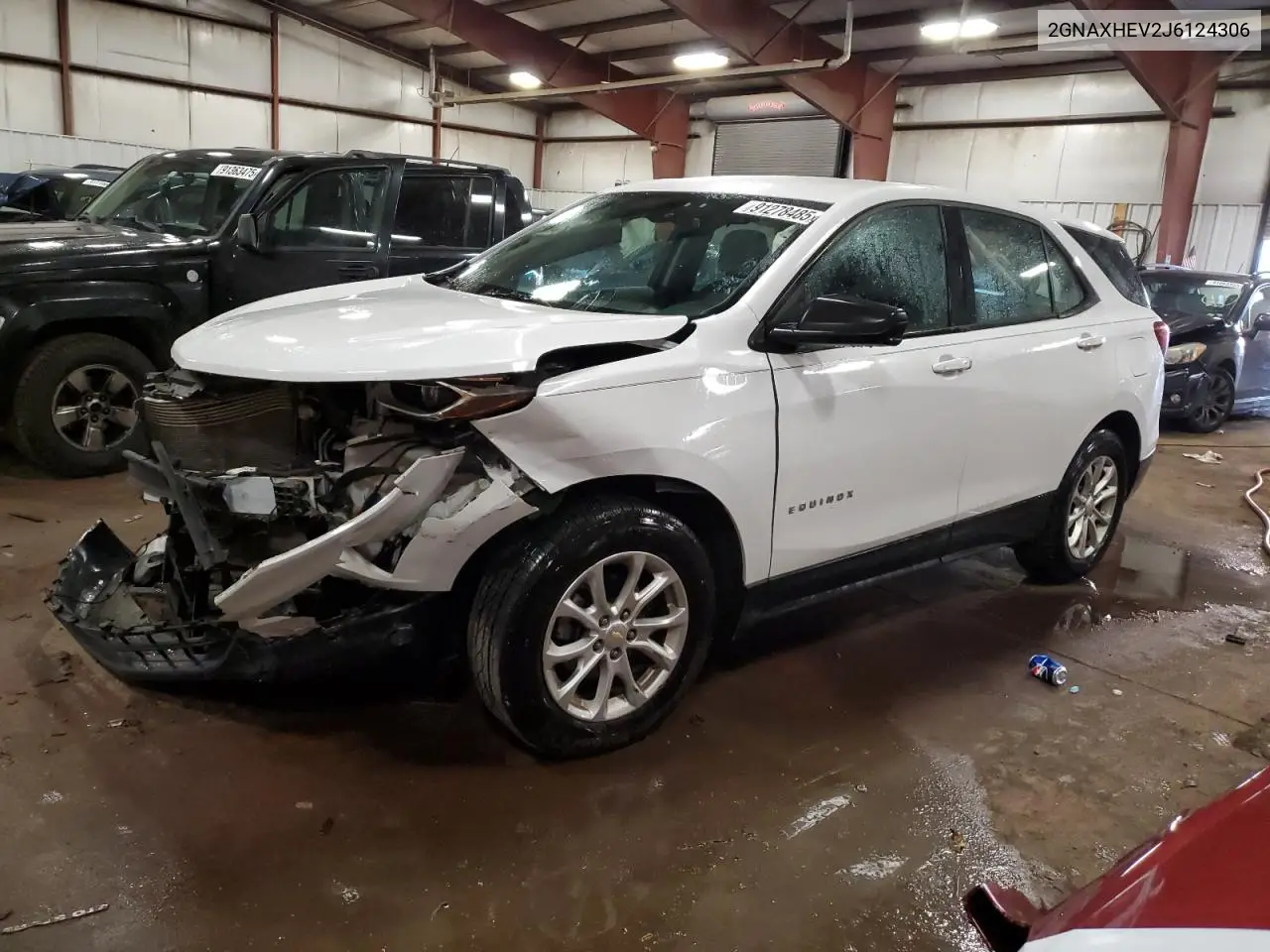 2GNAXHEV2J6124306 2018 Chevrolet Equinox Ls