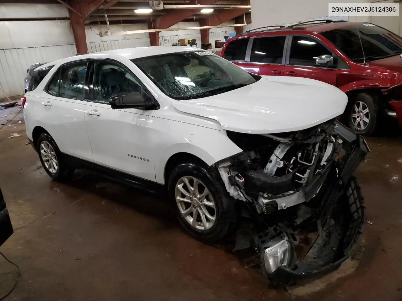 2GNAXHEV2J6124306 2018 Chevrolet Equinox Ls