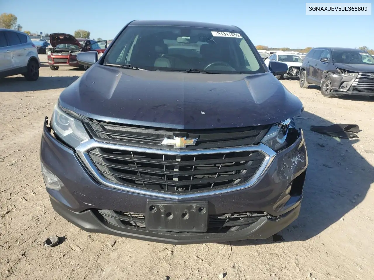 3GNAXJEV5JL368809 2018 Chevrolet Equinox Lt