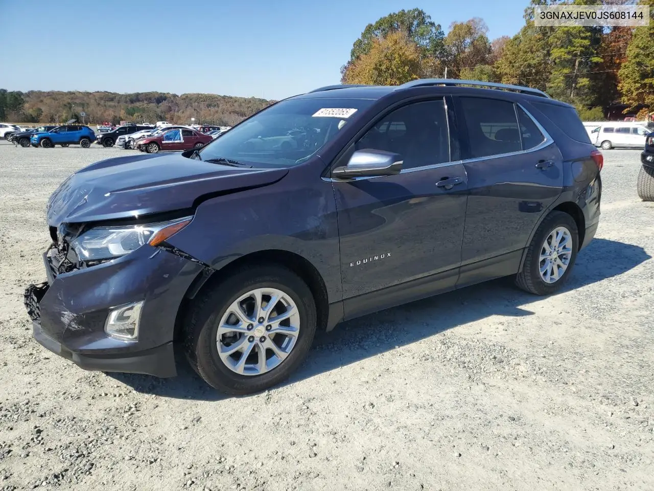 3GNAXJEV0JS608144 2018 Chevrolet Equinox Lt