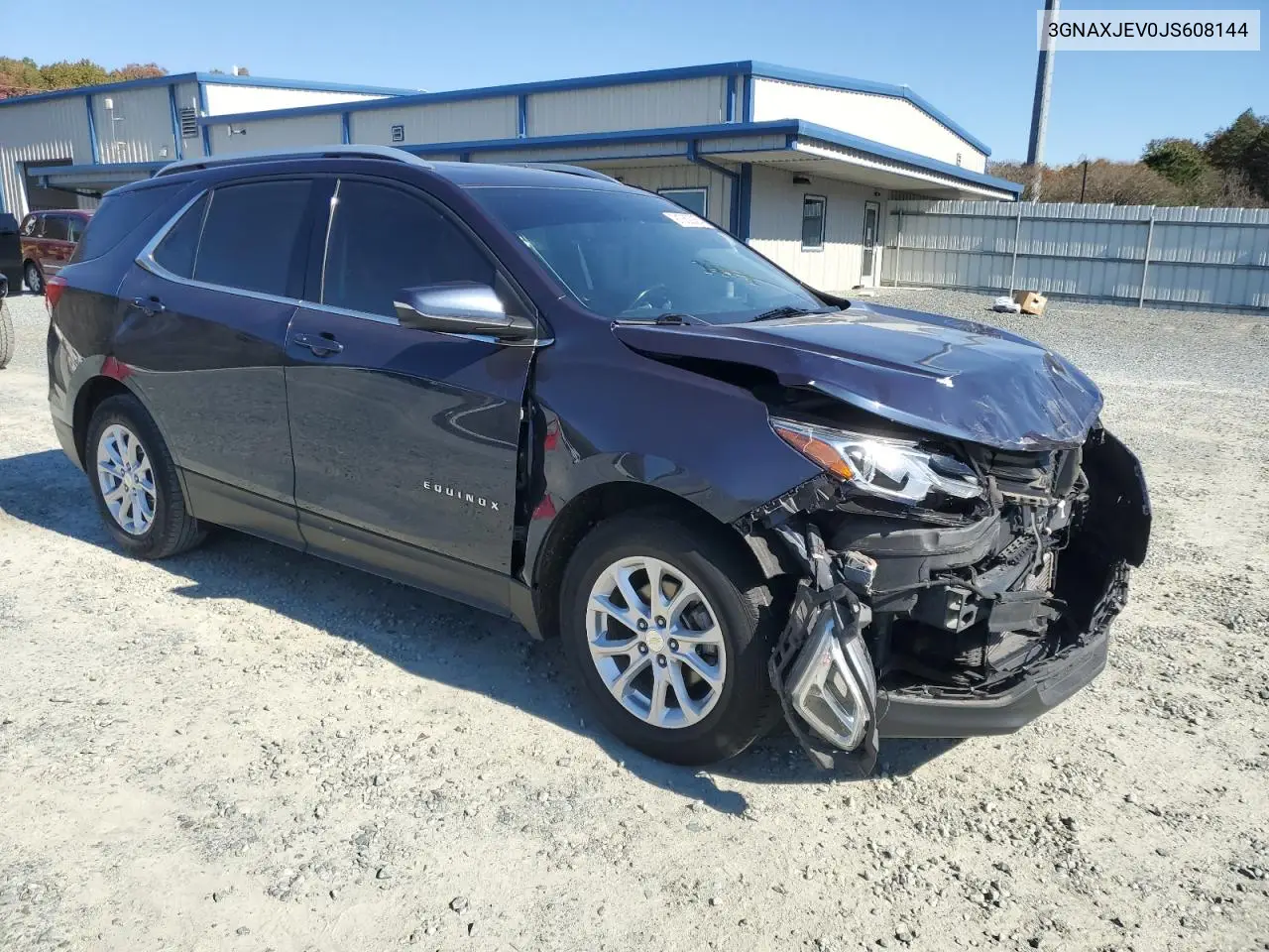 3GNAXJEV0JS608144 2018 Chevrolet Equinox Lt