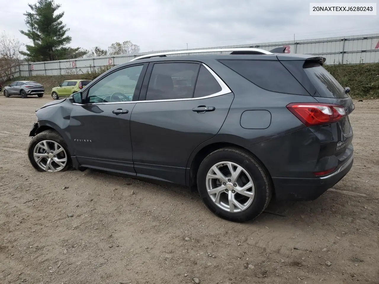 2GNAXTEXXJ6280243 2018 Chevrolet Equinox Lt