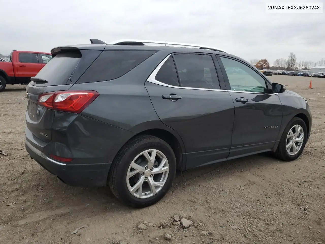 2GNAXTEXXJ6280243 2018 Chevrolet Equinox Lt