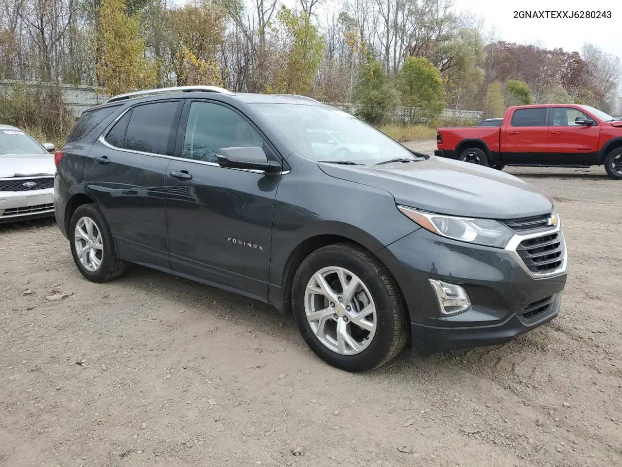 2GNAXTEXXJ6280243 2018 Chevrolet Equinox Lt