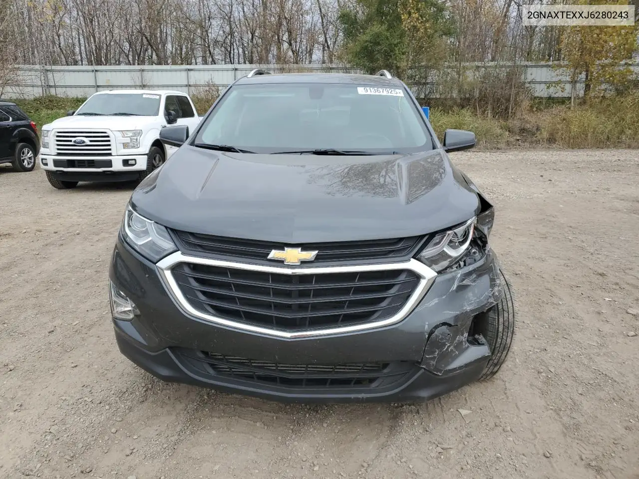2GNAXTEXXJ6280243 2018 Chevrolet Equinox Lt