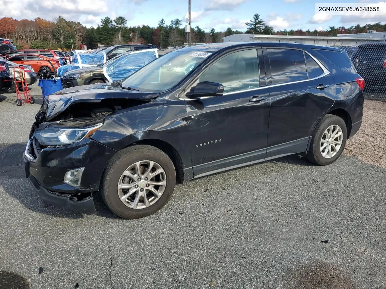 2GNAXSEV6J6348658 2018 Chevrolet Equinox Lt