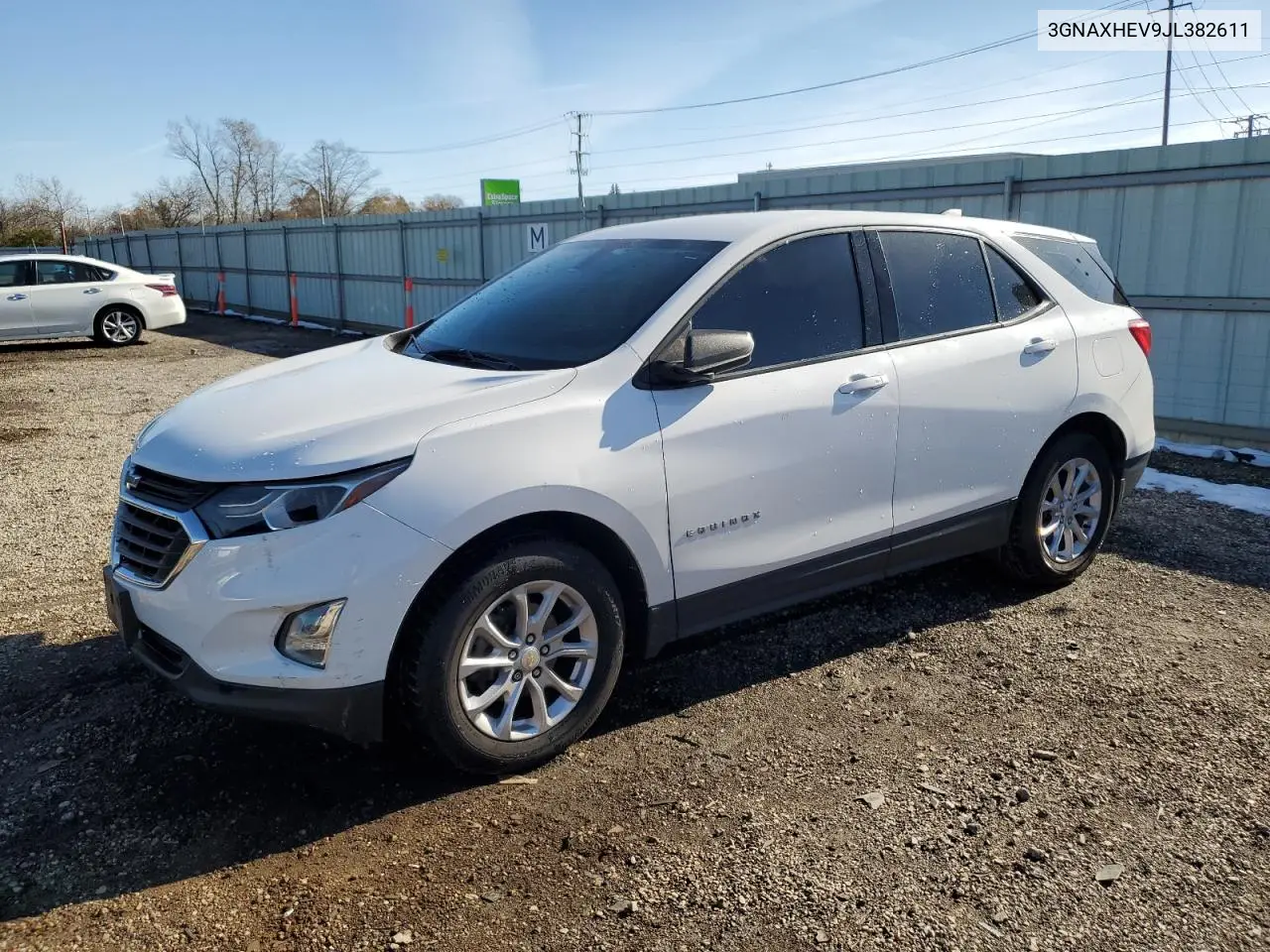 3GNAXHEV9JL382611 2018 Chevrolet Equinox Ls