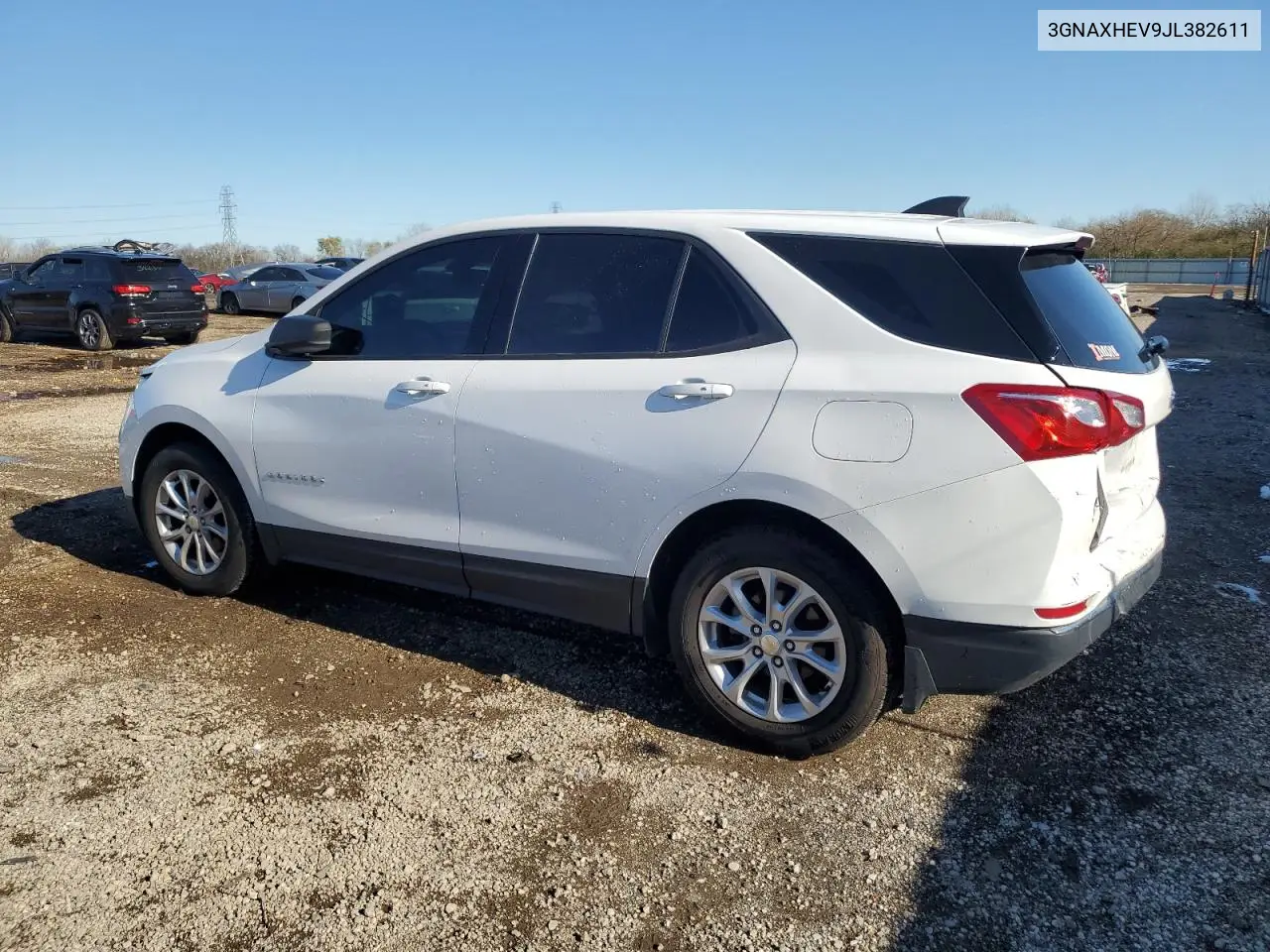 3GNAXHEV9JL382611 2018 Chevrolet Equinox Ls