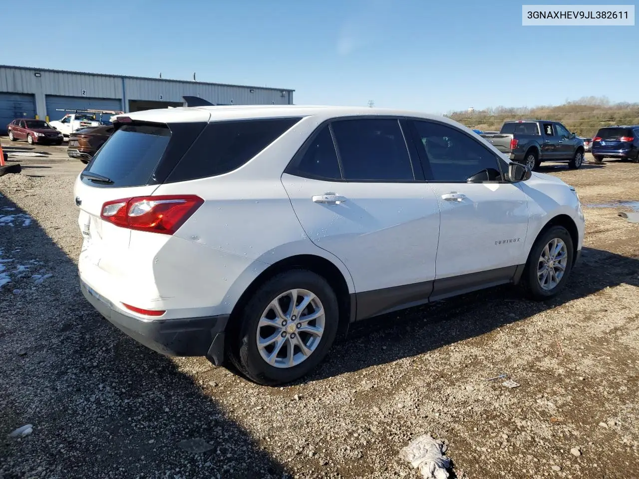 3GNAXHEV9JL382611 2018 Chevrolet Equinox Ls