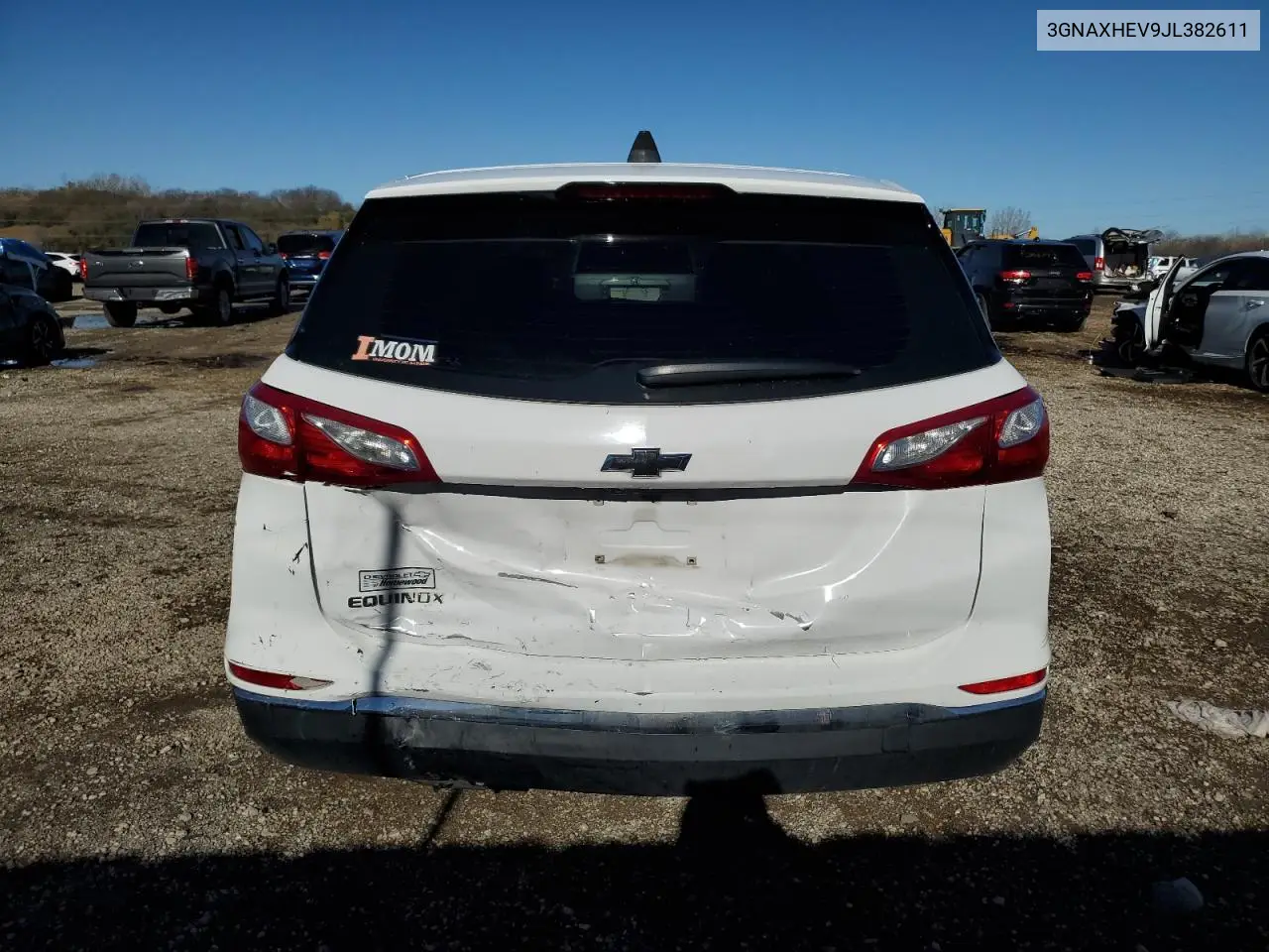 3GNAXHEV9JL382611 2018 Chevrolet Equinox Ls