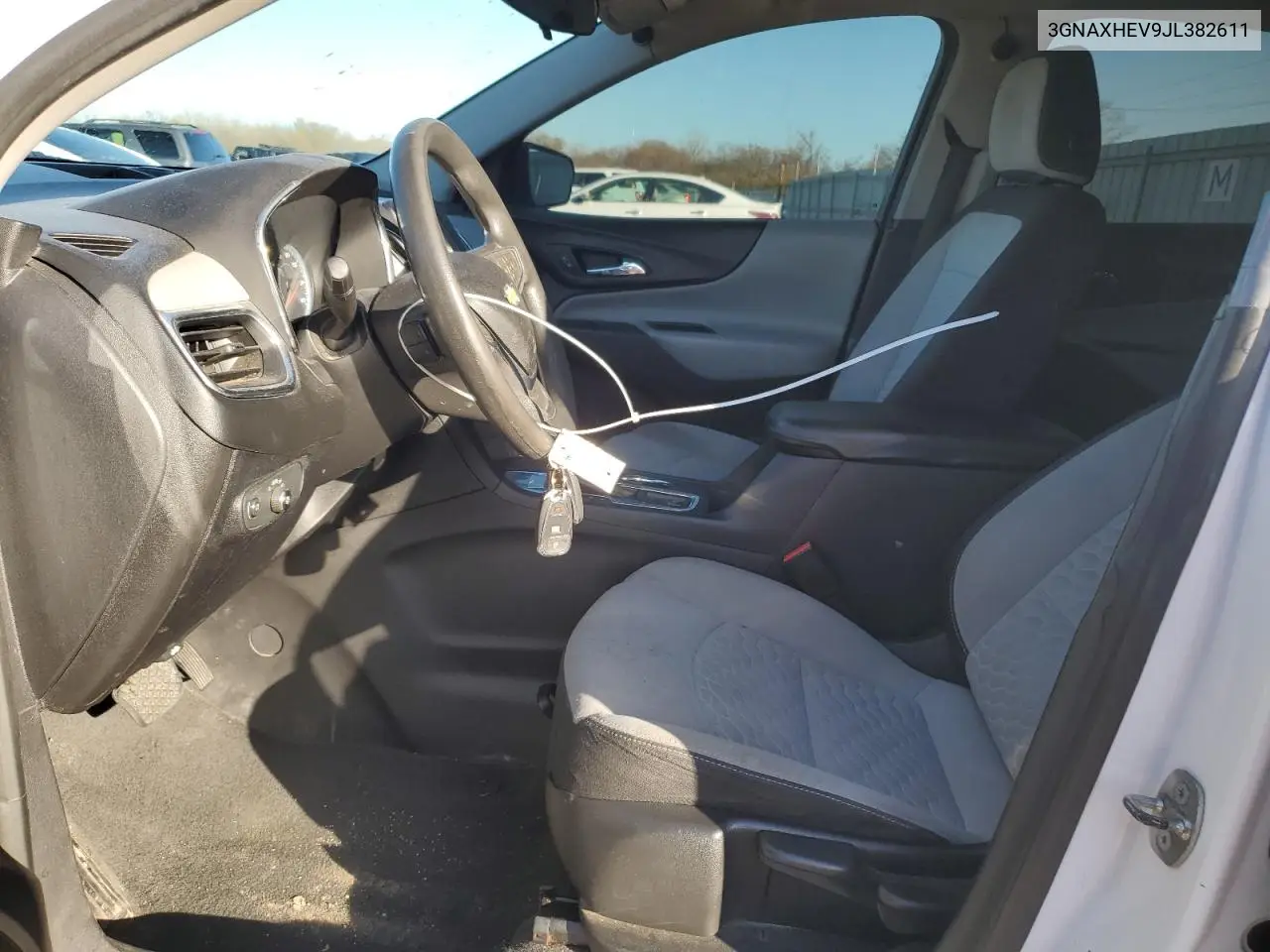3GNAXHEV9JL382611 2018 Chevrolet Equinox Ls
