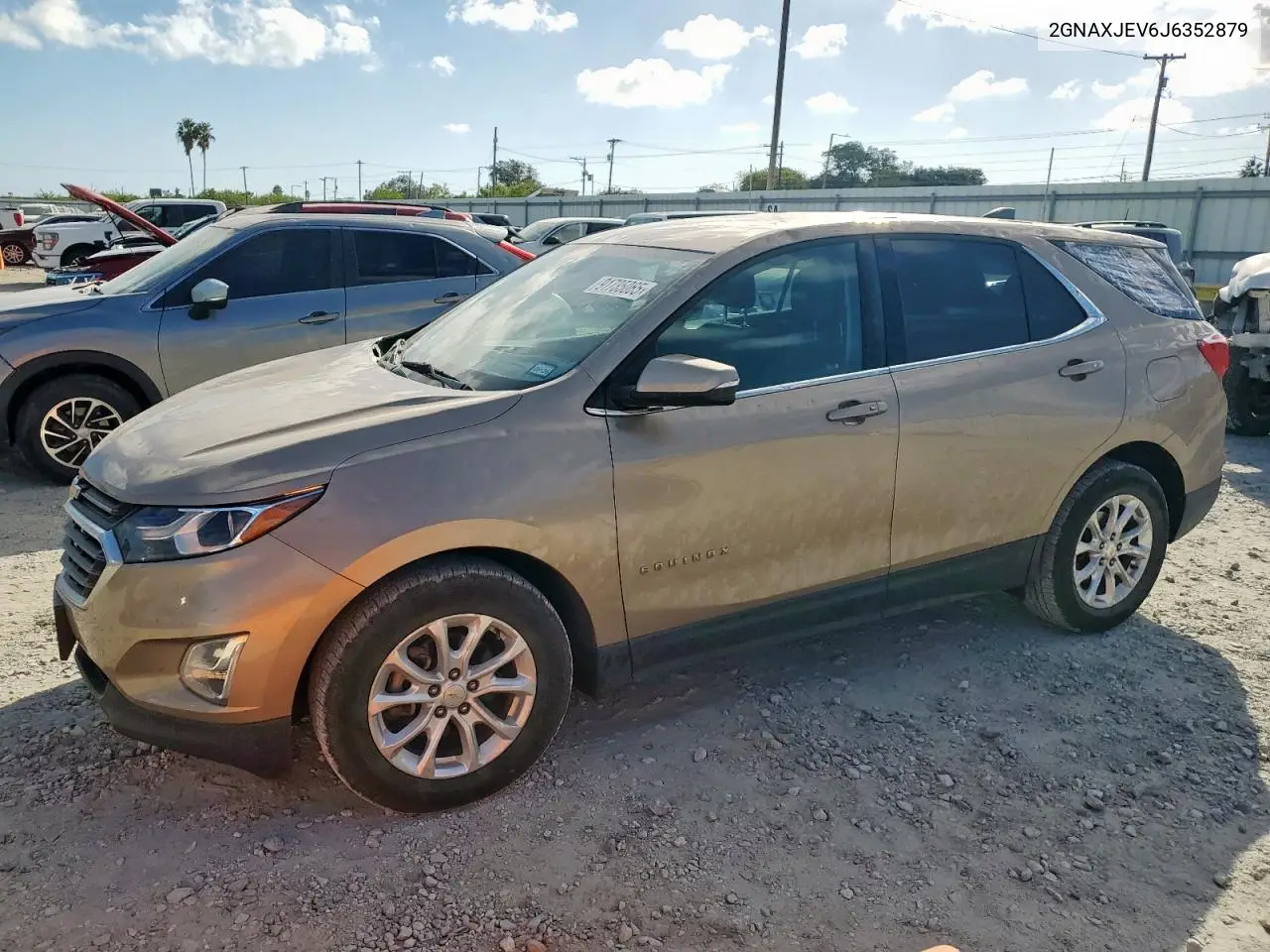2GNAXJEV6J6352879 2018 Chevrolet Equinox Lt