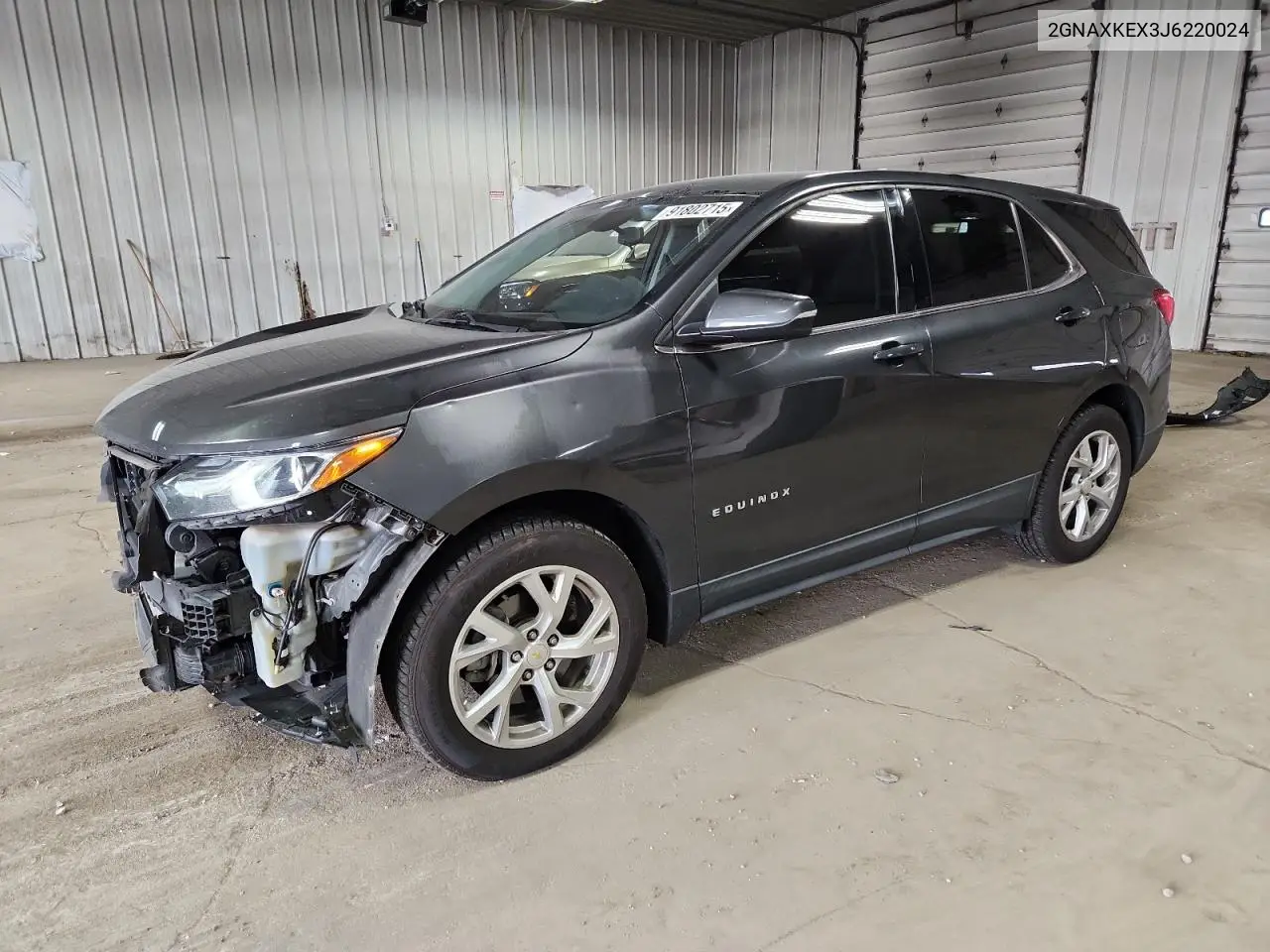 2GNAXKEX3J6220024 2018 Chevrolet Equinox Lt