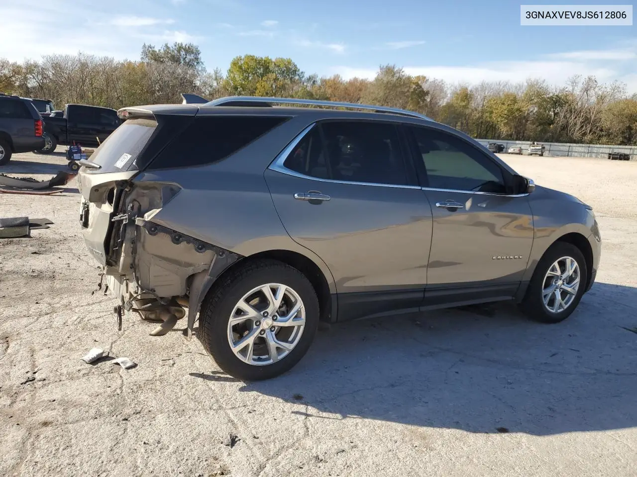 3GNAXVEV8JS612806 2018 Chevrolet Equinox Premier