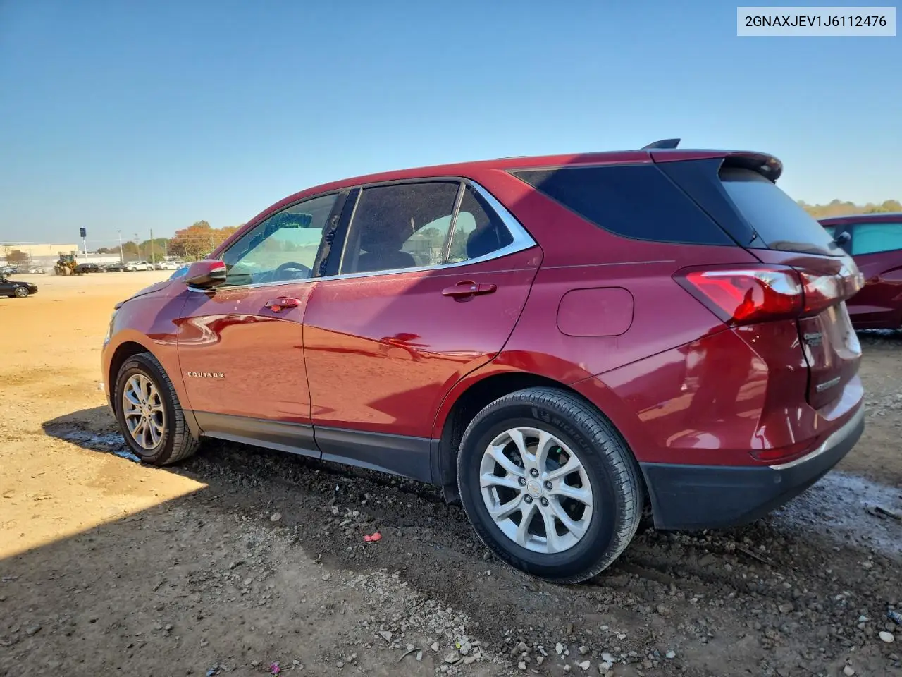 2GNAXJEV1J6112476 2018 Chevrolet Equinox Lt