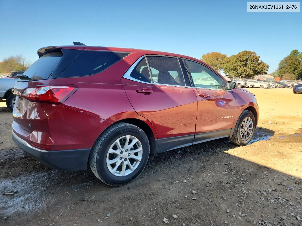 2GNAXJEV1J6112476 2018 Chevrolet Equinox Lt