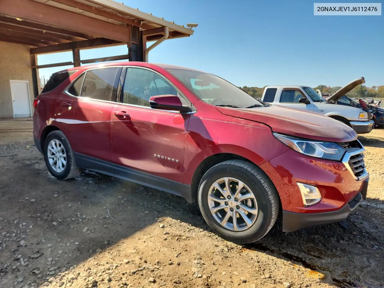 2GNAXJEV1J6112476 2018 Chevrolet Equinox Lt