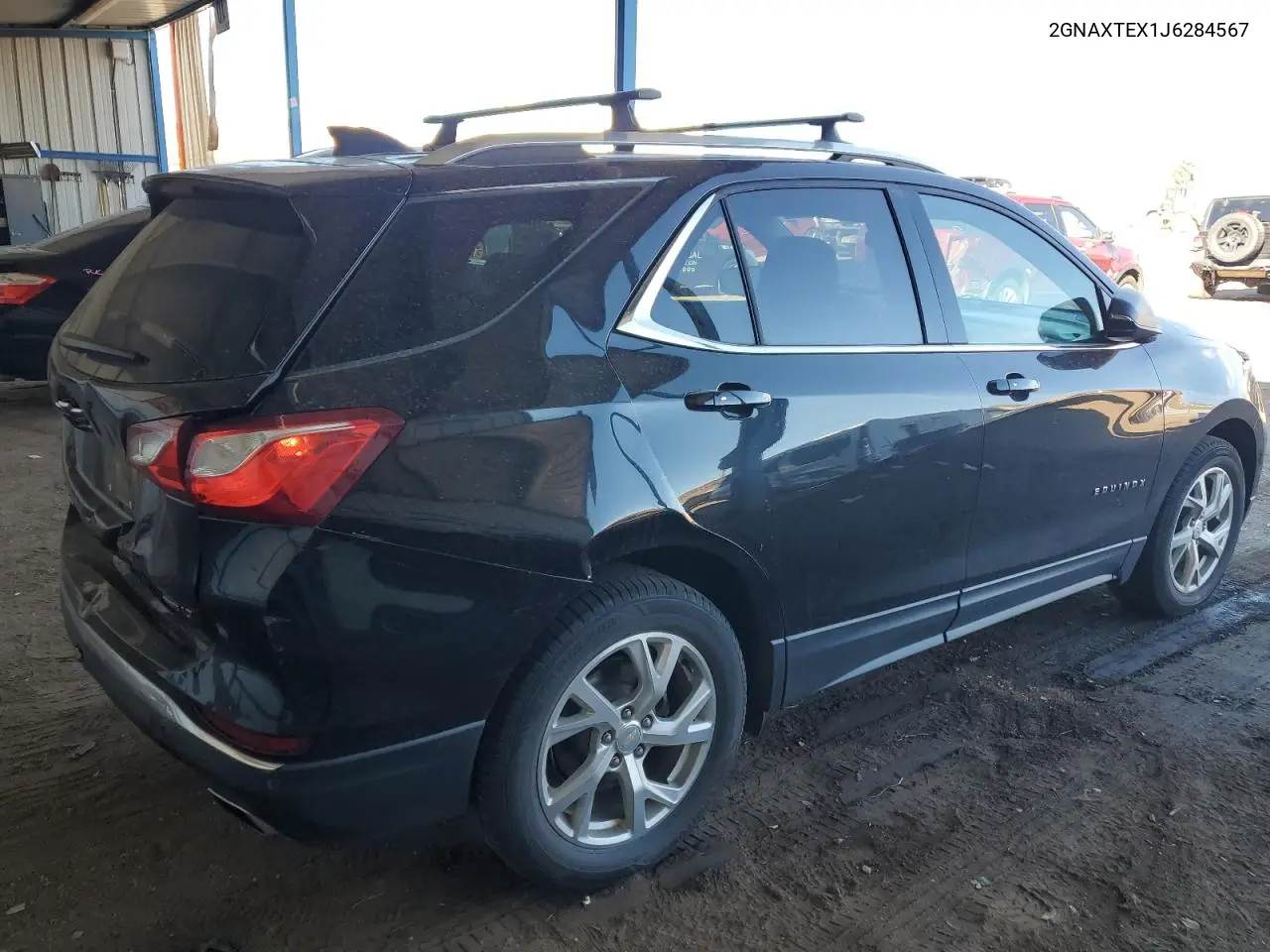 2GNAXTEX1J6284567 2018 Chevrolet Equinox Lt