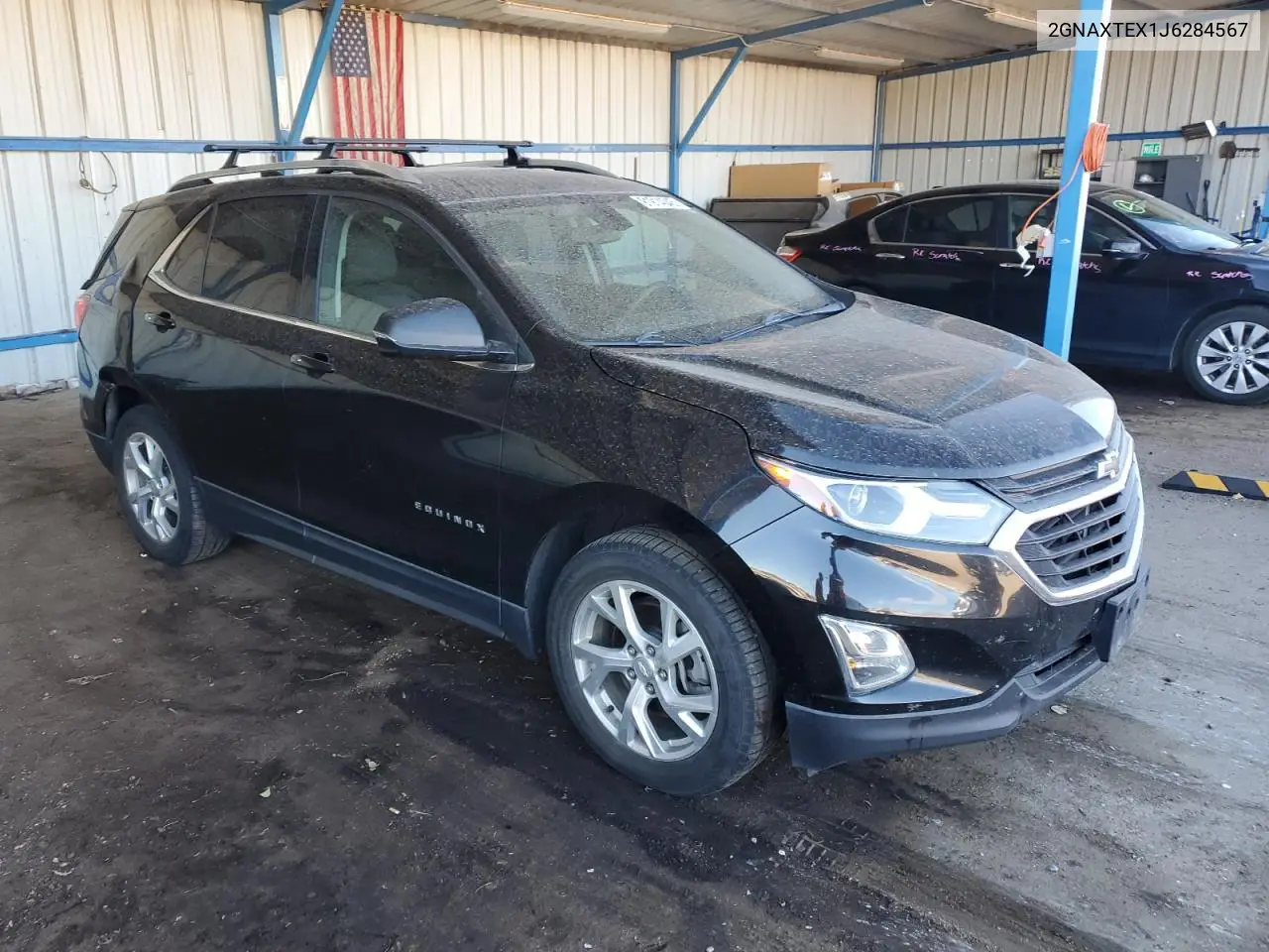 2GNAXTEX1J6284567 2018 Chevrolet Equinox Lt