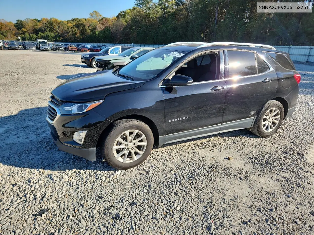 2GNAXJEVXJ6152751 2018 Chevrolet Equinox Lt