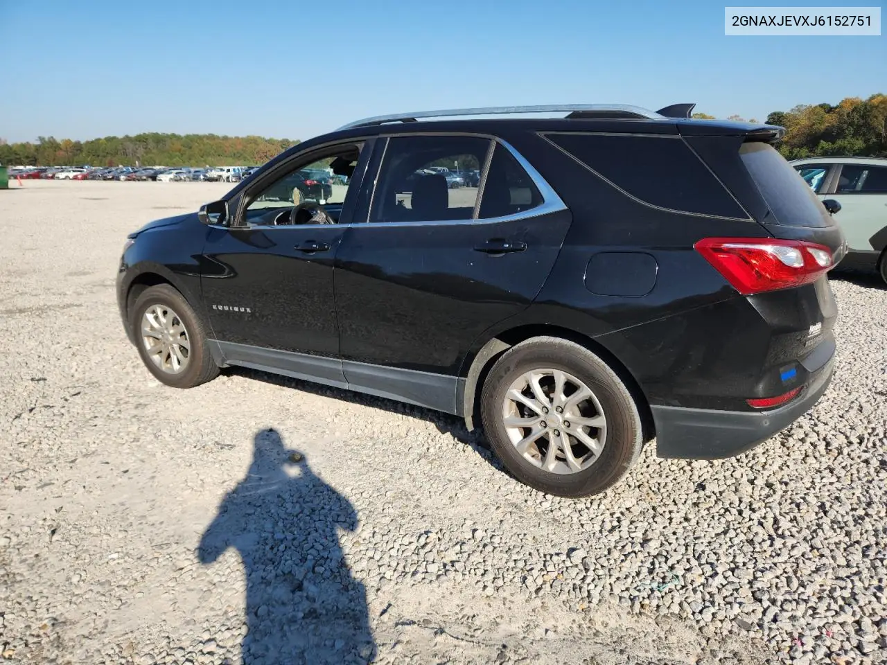 2GNAXJEVXJ6152751 2018 Chevrolet Equinox Lt