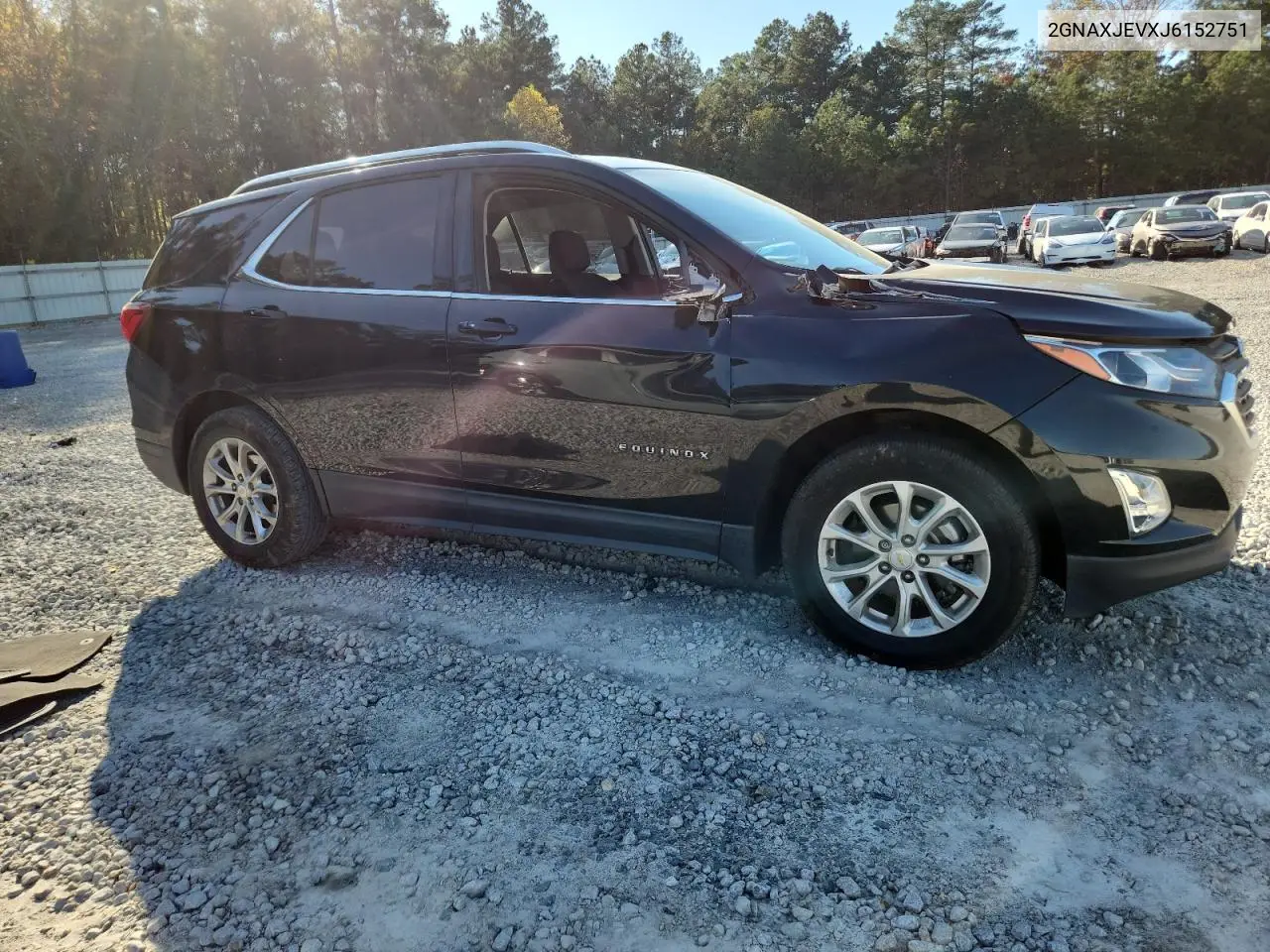 2GNAXJEVXJ6152751 2018 Chevrolet Equinox Lt