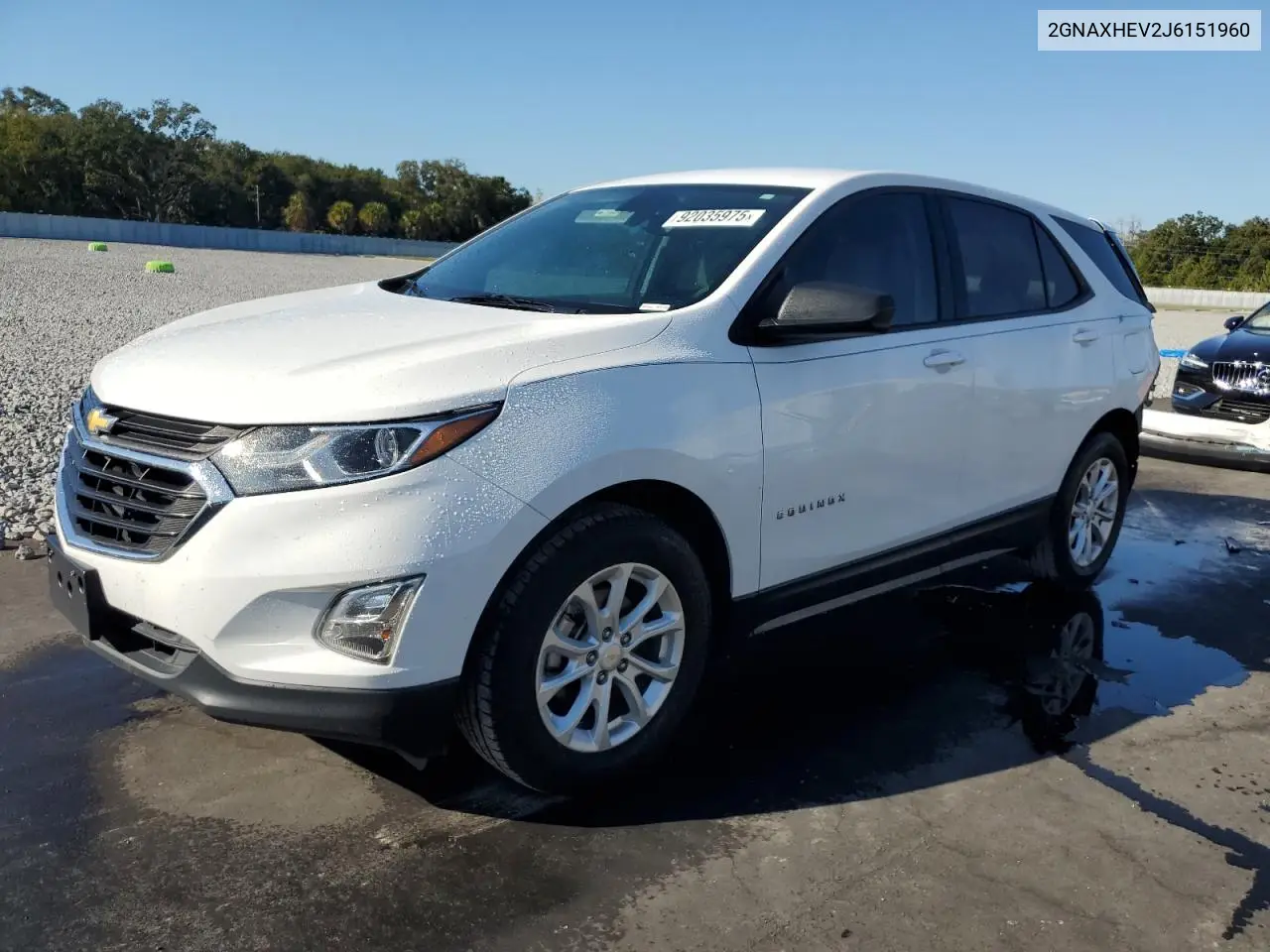 2GNAXHEV2J6151960 2018 Chevrolet Equinox Ls