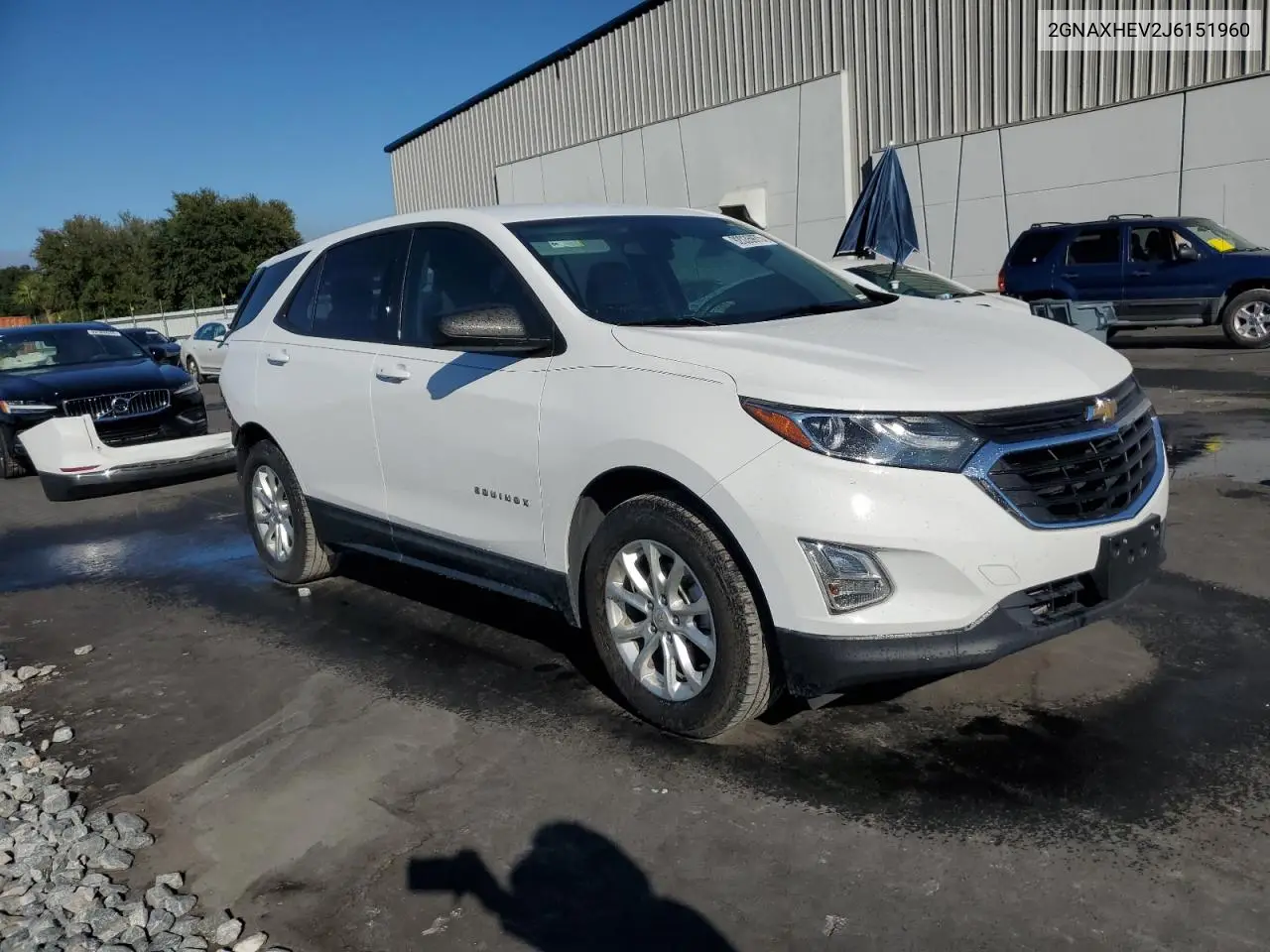 2GNAXHEV2J6151960 2018 Chevrolet Equinox Ls