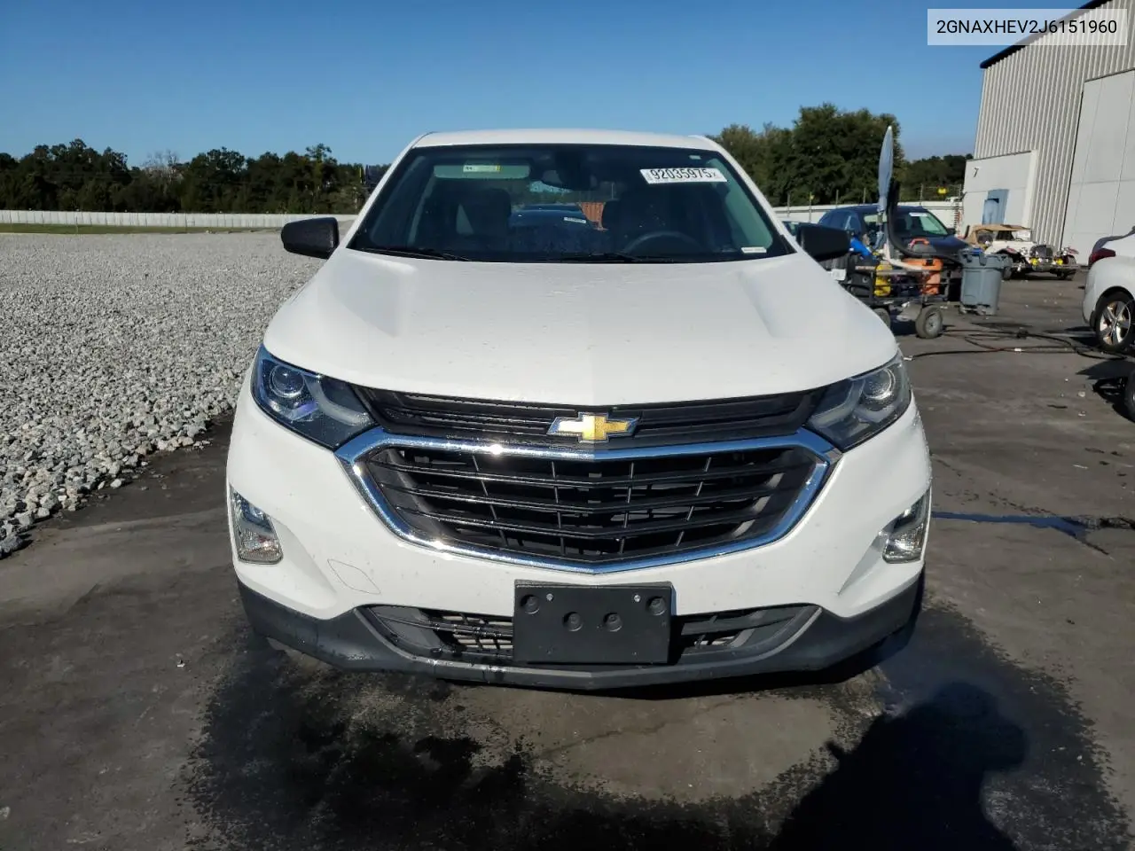 2GNAXHEV2J6151960 2018 Chevrolet Equinox Ls