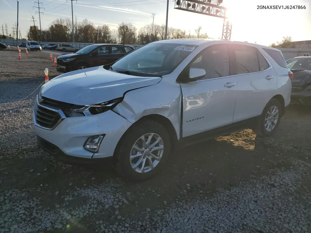 2GNAXSEV1J6247866 2018 Chevrolet Equinox Lt