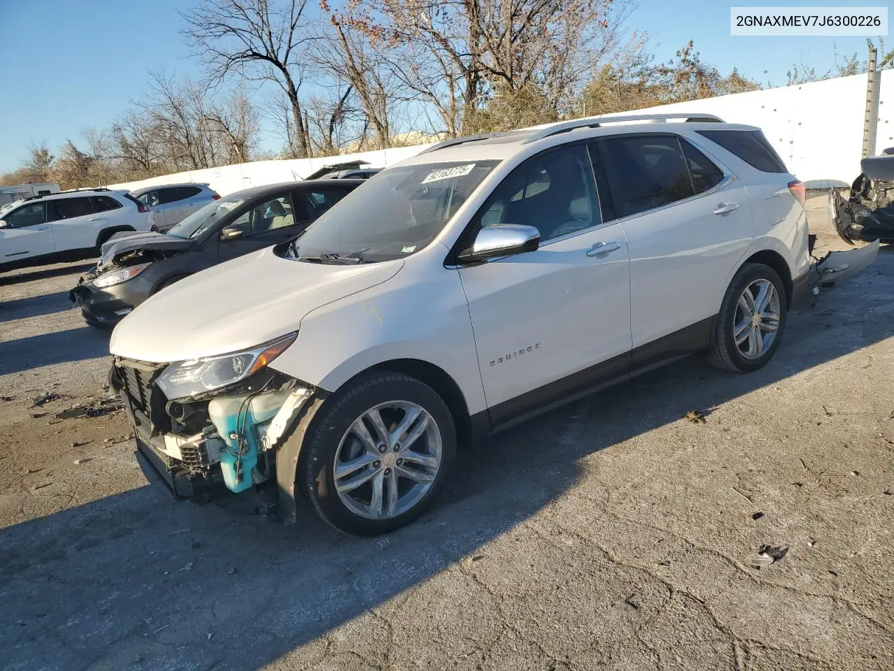 2GNAXMEV7J6300226 2018 Chevrolet Equinox Premier