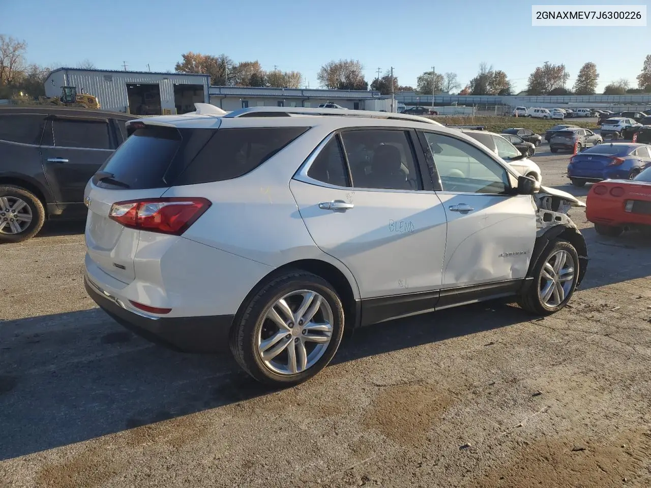 2GNAXMEV7J6300226 2018 Chevrolet Equinox Premier