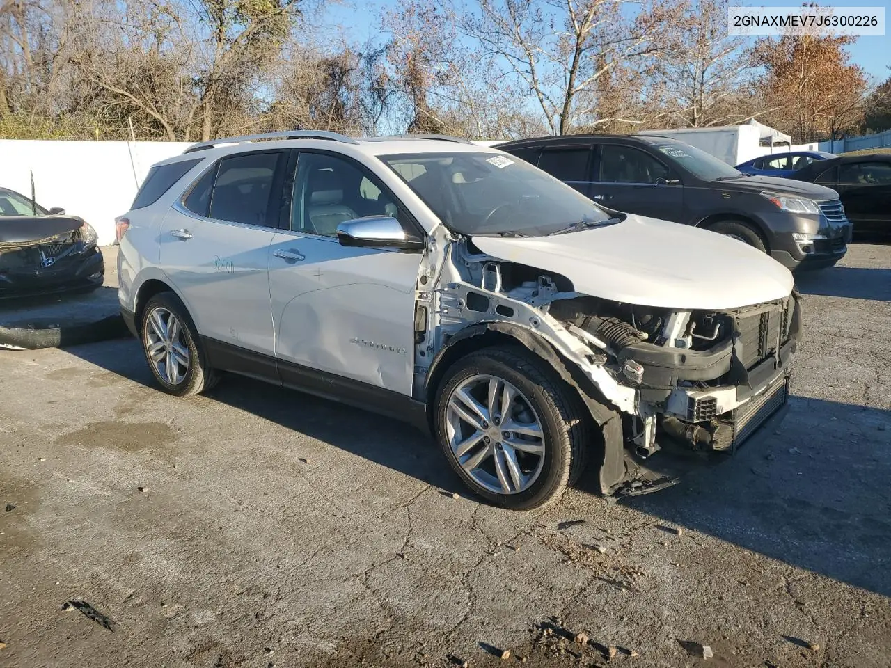 2GNAXMEV7J6300226 2018 Chevrolet Equinox Premier