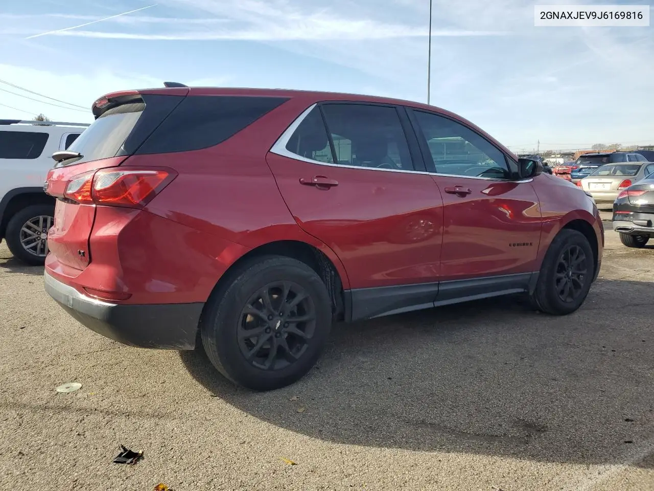 2GNAXJEV9J6169816 2018 Chevrolet Equinox Lt