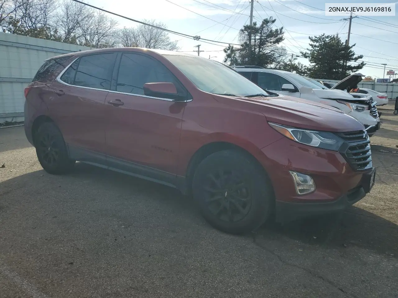 2GNAXJEV9J6169816 2018 Chevrolet Equinox Lt