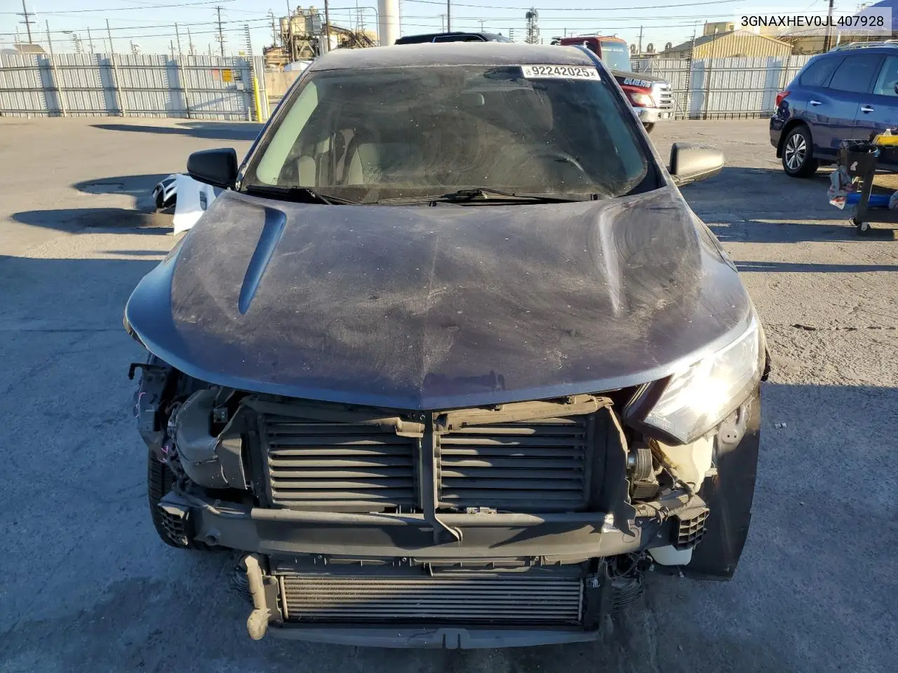 3GNAXHEV0JL407928 2018 Chevrolet Equinox Ls